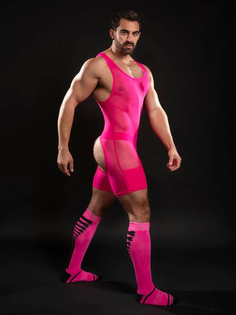 CellBlock13 Void Sheer Mesh Body Suit - Image 8