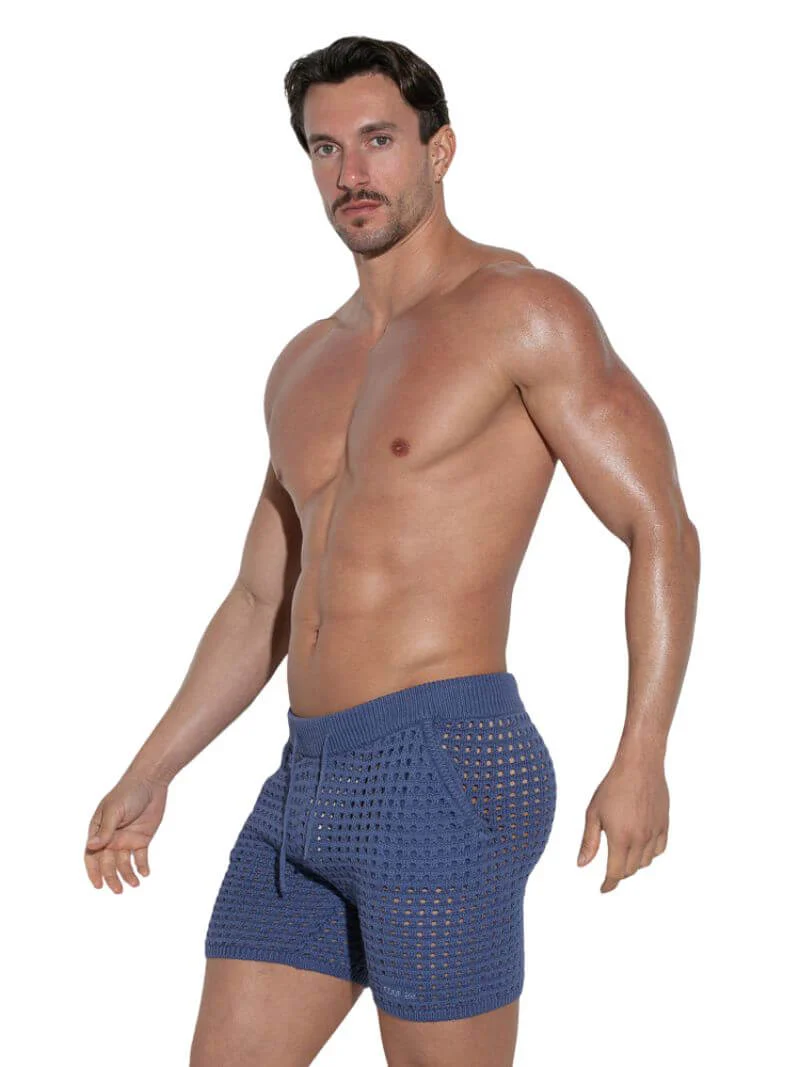 CODE 22 Diamond Knit Mid-Thigh Short - Image 4