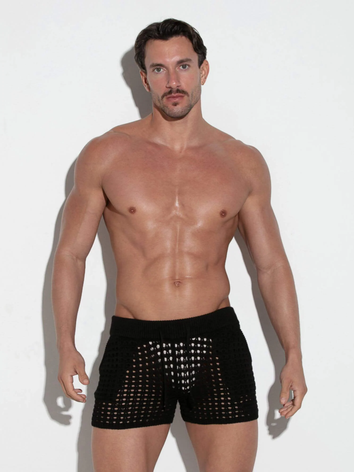CODE 22 Diamond Knit Short-Leg Short - Image 3