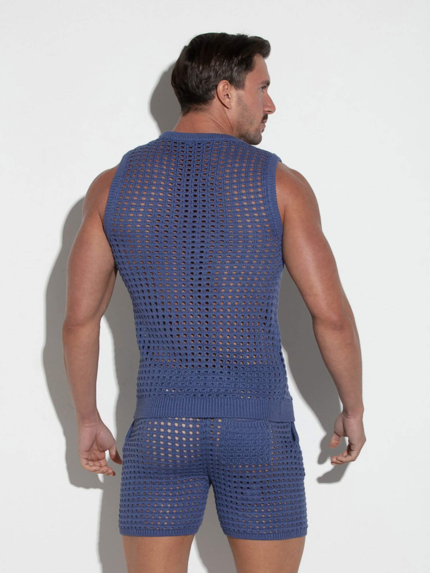 CODE 22 Diamond Knit Tank Top - Image 3