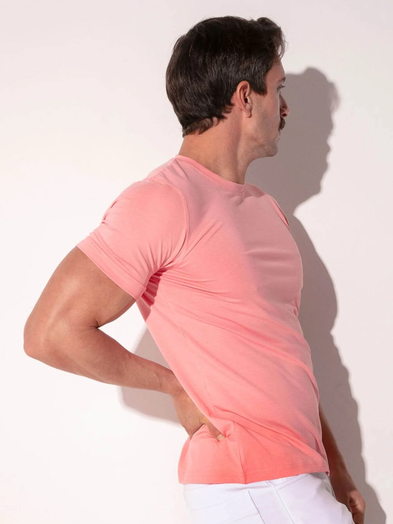 CODE 22 Essential Modal T-Shirt – Breathable Stretch Slim Fit Men’s Summer Tee - Image 12