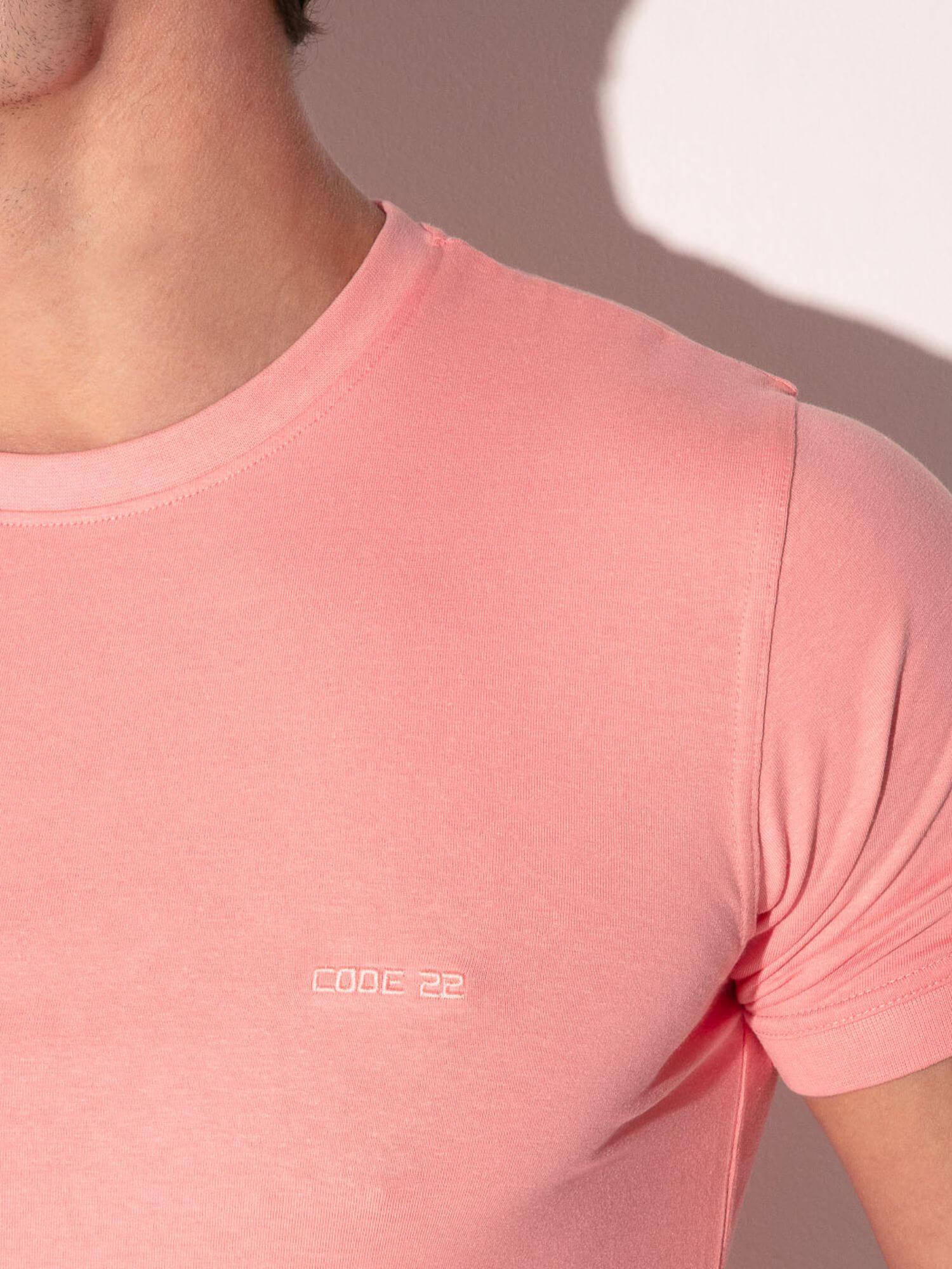 CODE 22 Essential Modal T-Shirt – Breathable Stretch Slim Fit Men’s Summer Tee - Image 13