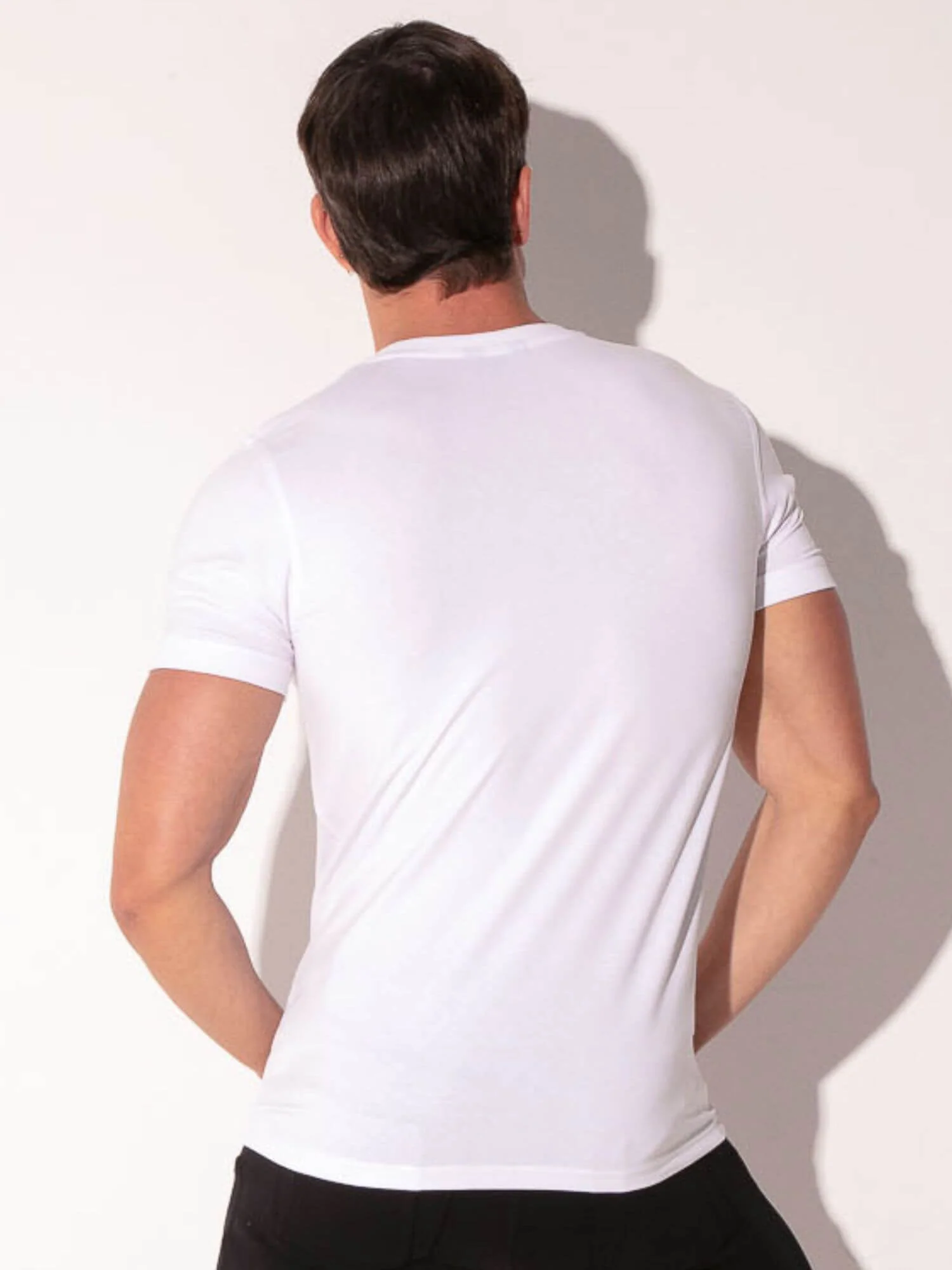 CODE 22 Essential Modal T-Shirt – Breathable Stretch Slim Fit Men’s Summer Tee - Image 5