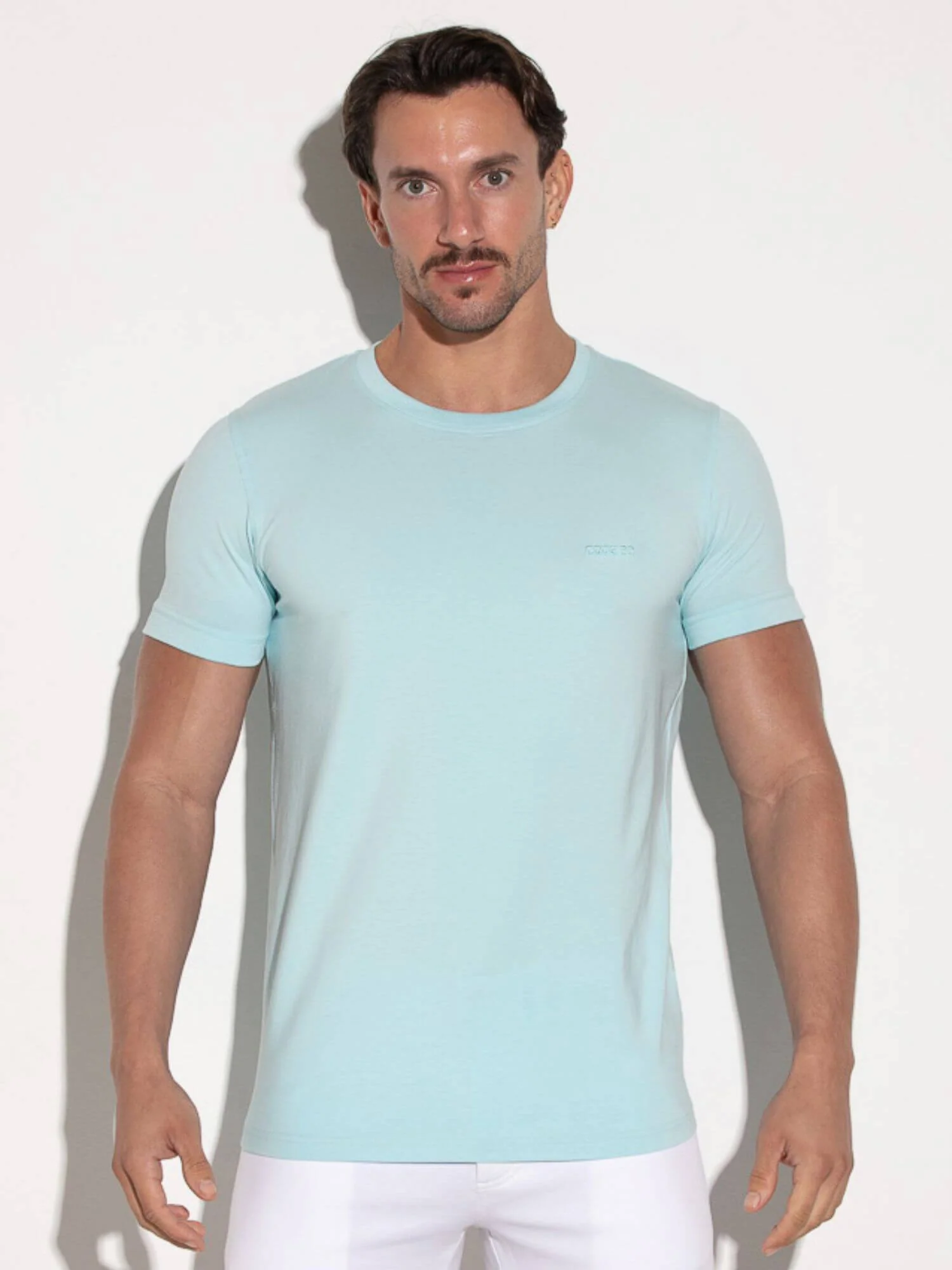 CODE 22 Essential Modal T-Shirt – Breathable Stretch Slim Fit Men’s Summer Tee - Image 9
