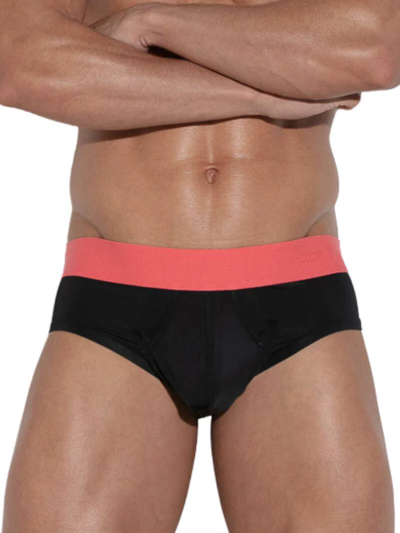 CODE 22 Work Out Microfiber Brief with Support Pouch - Image 5