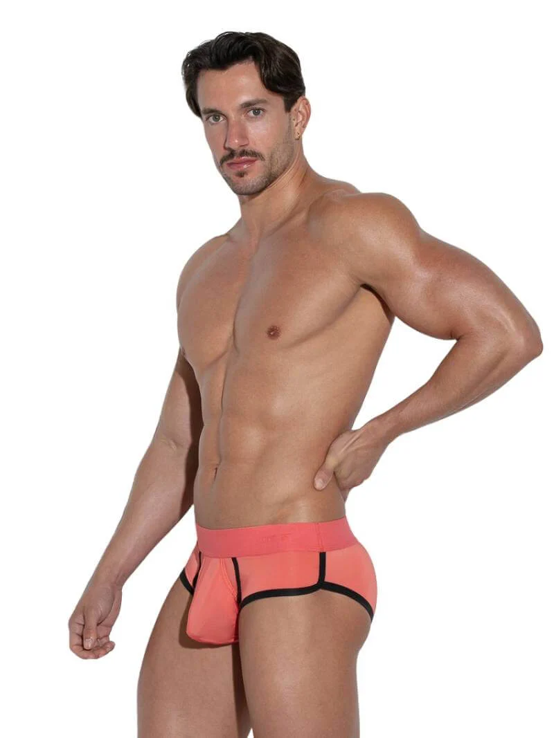 CODE 22 Work Out Microfiber Brief with Support Pouch - Image 7