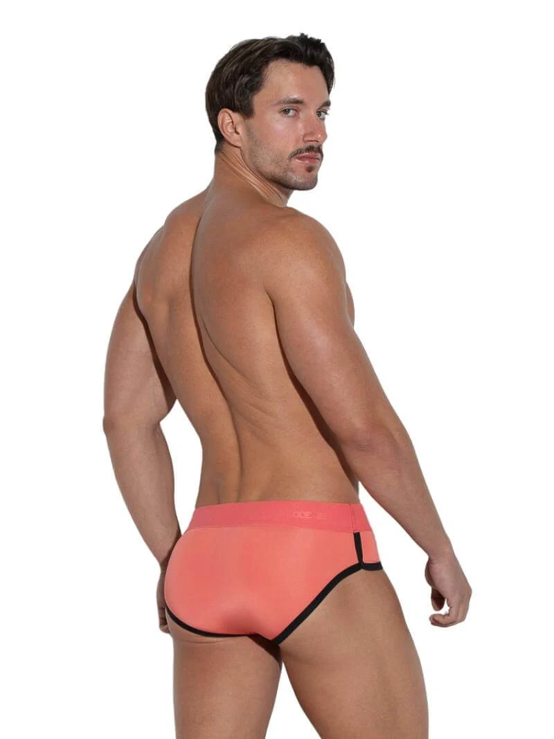 CODE 22 Work Out Microfiber Brief with Support Pouch - Image 8