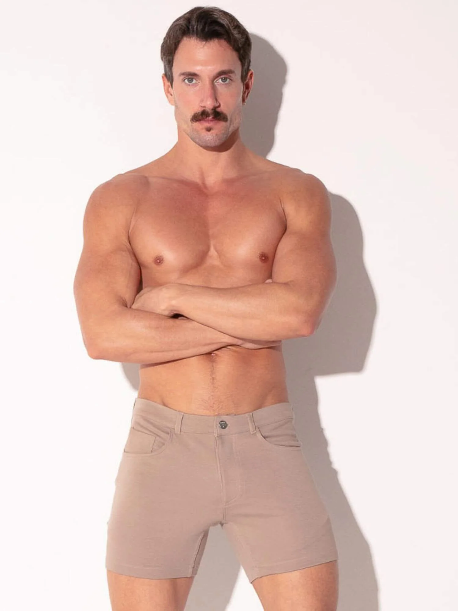 CODE 22 5-Pocket Shorts – Slim Fit Stretch Cotton Low Rise Men’s Jean Style Shorts - Image 19