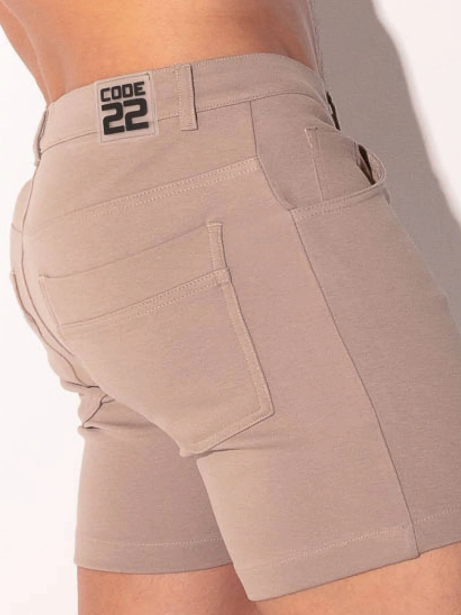 CODE 22 5-Pocket Shorts – Slim Fit Stretch Cotton Low Rise Men’s Jean Style Shorts - Image 23
