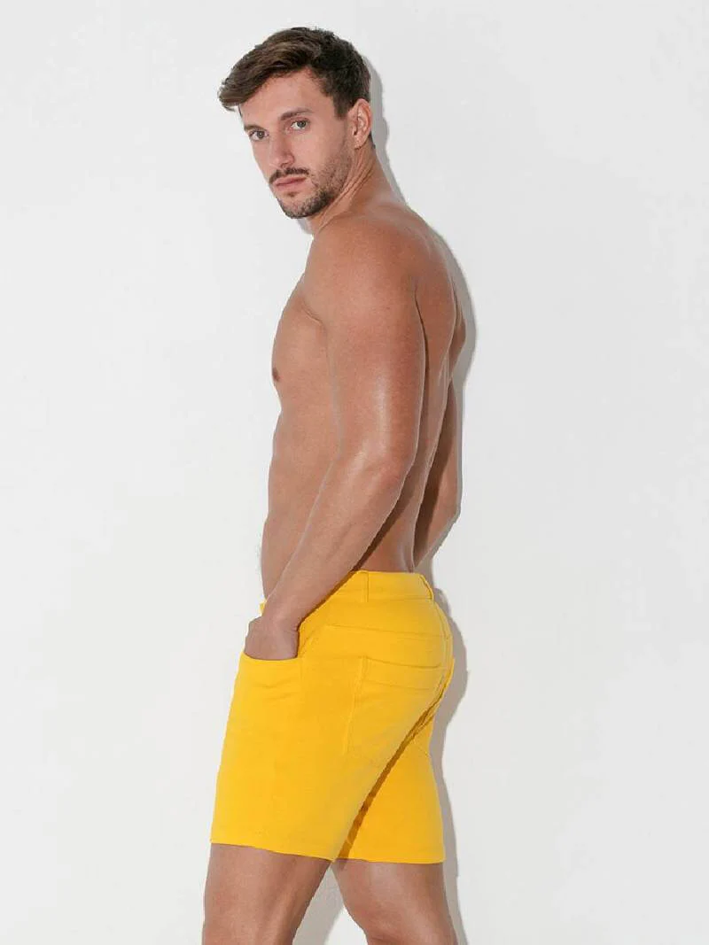 CODE 22 5-Pocket Shorts – Slim Fit Stretch Cotton Low Rise Men’s Jean Style Shorts - Image 38