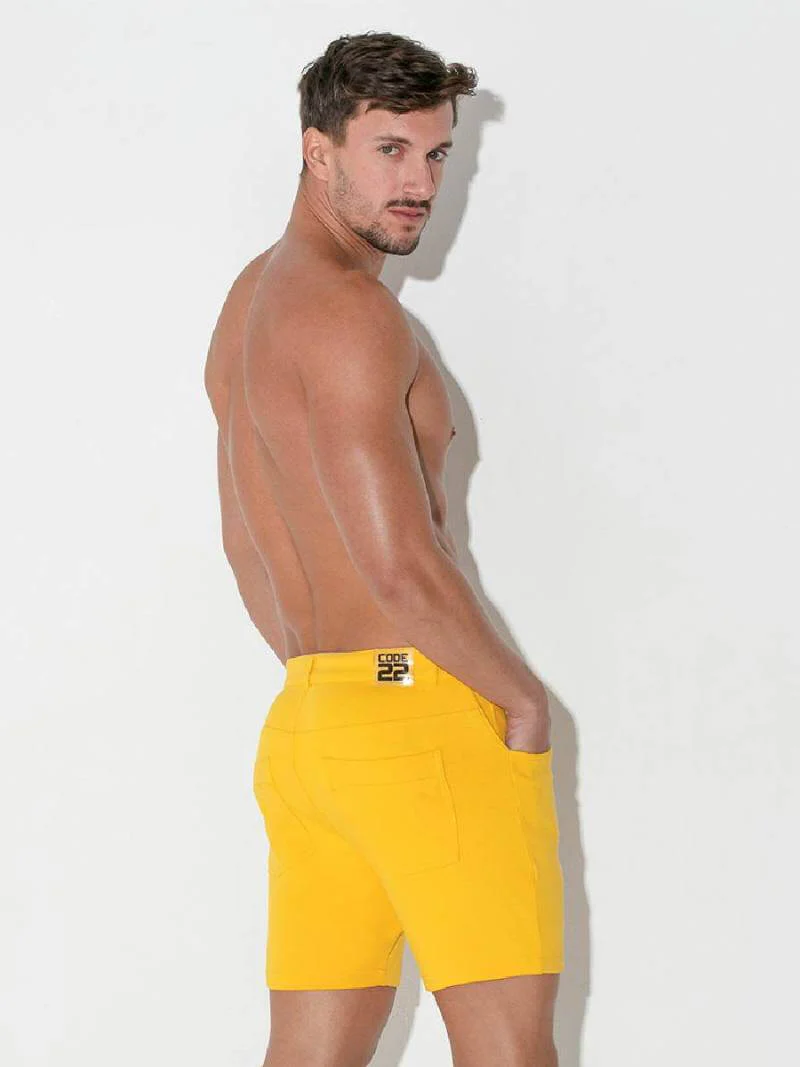 CODE 22 5-Pocket Shorts – Slim Fit Stretch Cotton Low Rise Men’s Jean Style Shorts - Image 39