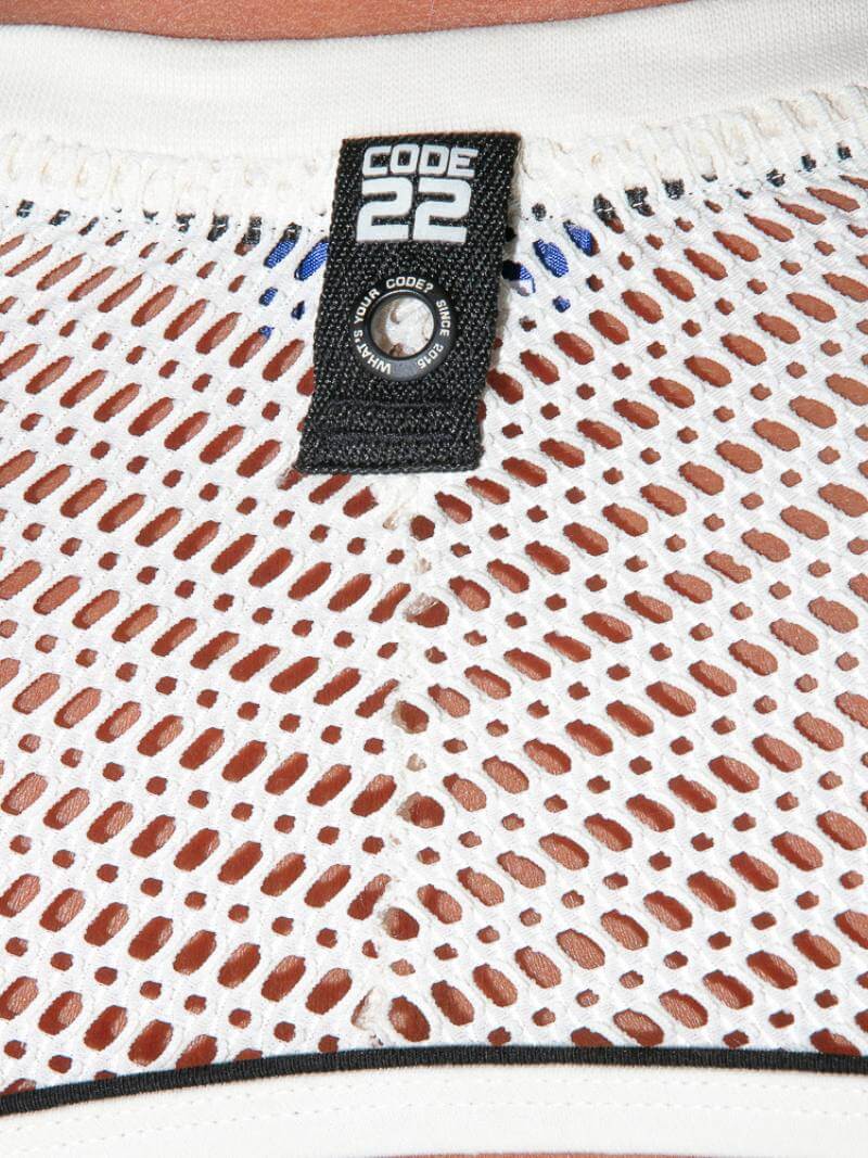 CODE 22 Crochet Cropped T-Shirt - 2XL - Image 8