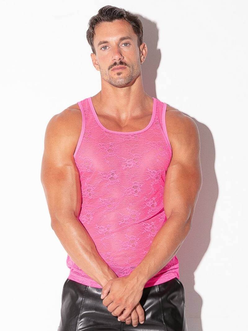 CODE 22 Lace Tank Top - Image 2