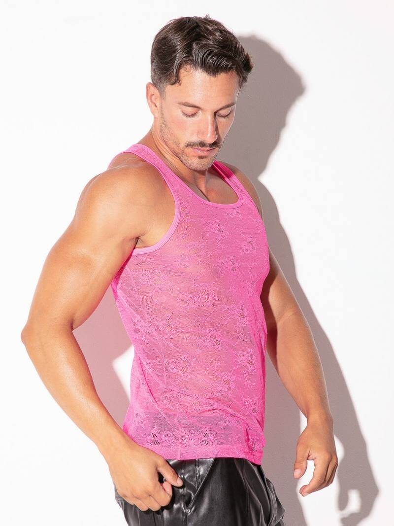 CODE 22 Lace Tank Top - Image 3
