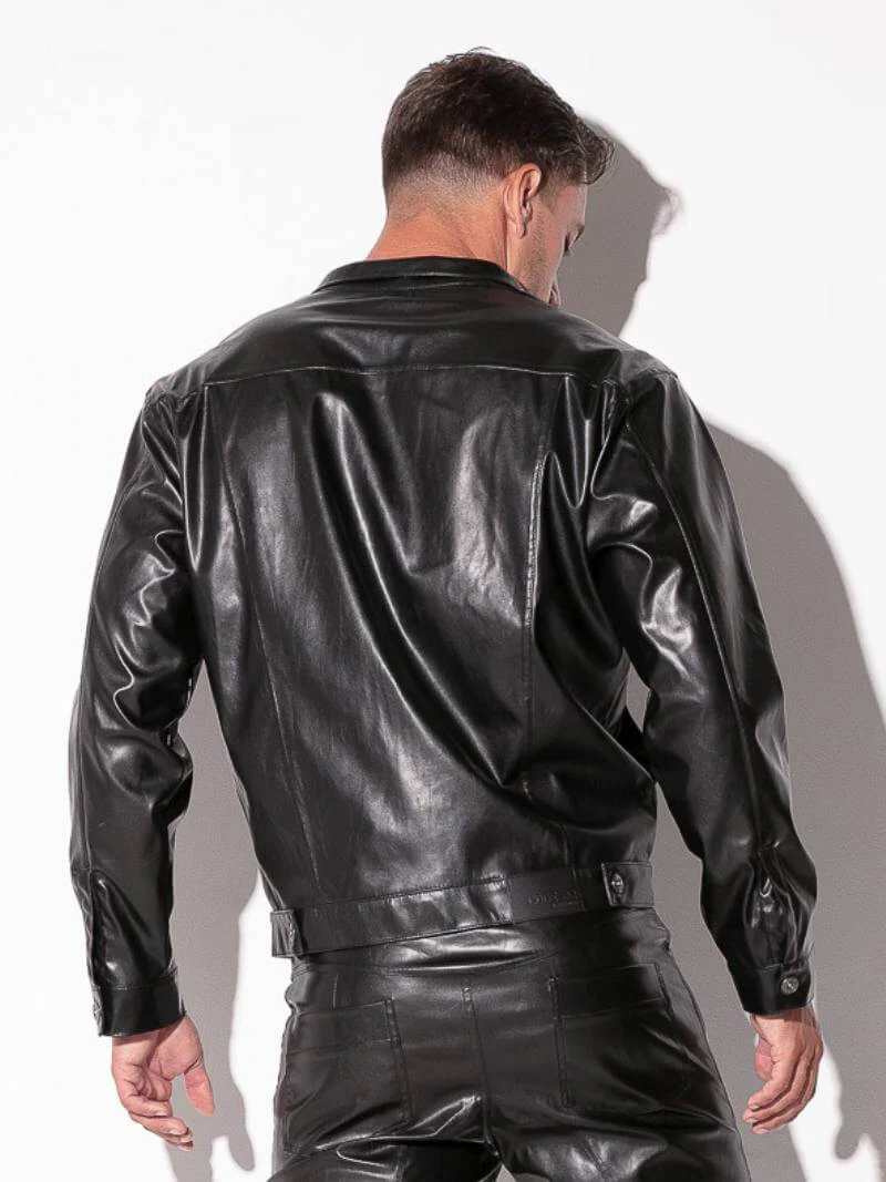 CODE 22 Leatherette Jacket - Image 3