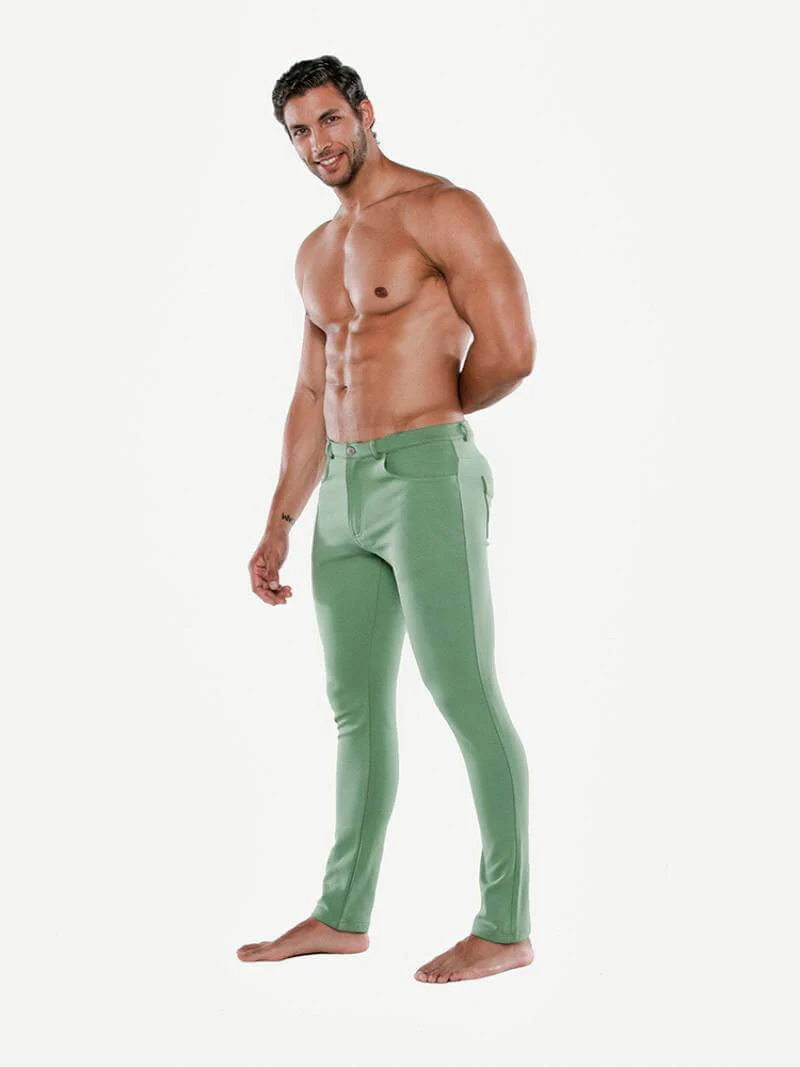 CODE 22 Stretch Utility Pants – Men’s Smart Casual 5-Pocket Trousers - Image 11