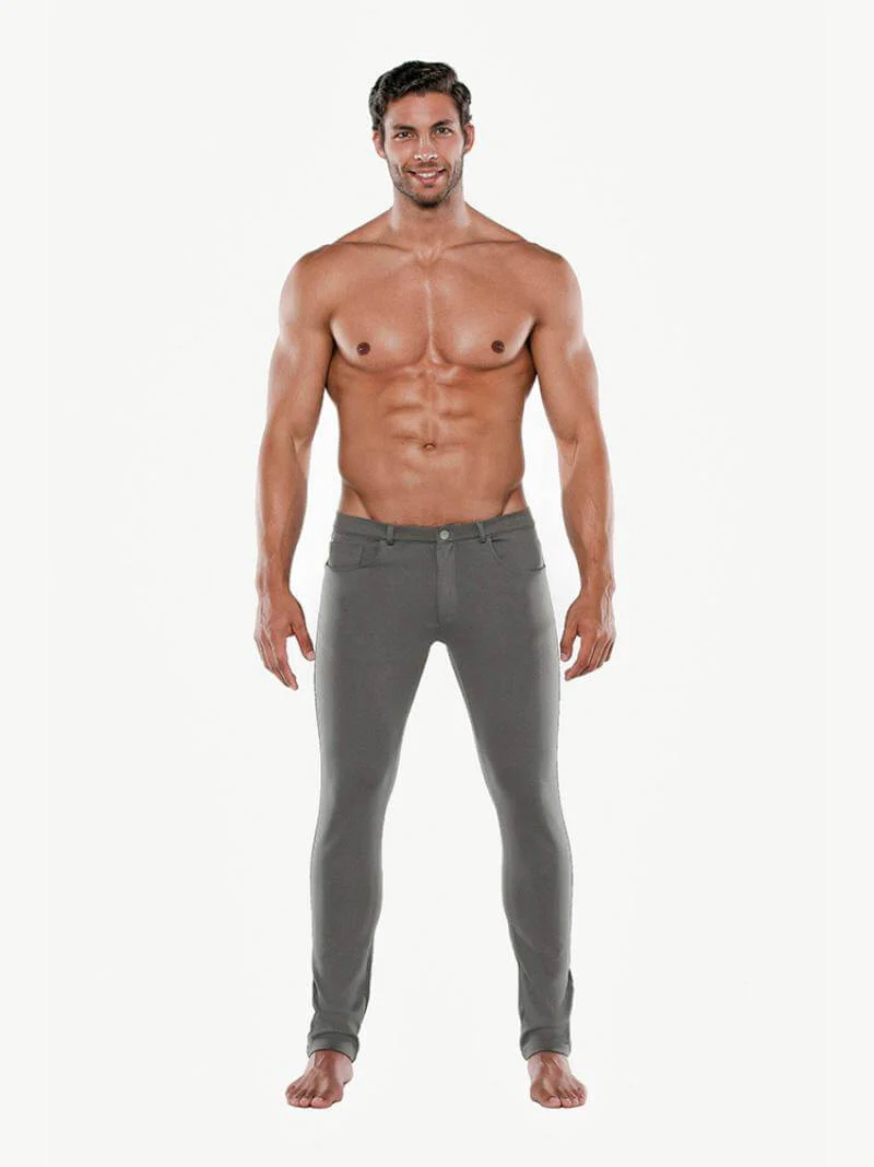 CODE 22 Stretch Utility Pants – Men’s Smart Casual 5-Pocket Trousers - Image 3