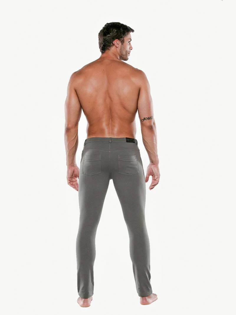 CODE 22 Stretch Utility Pants – Men’s Smart Casual 5-Pocket Trousers - Image 4