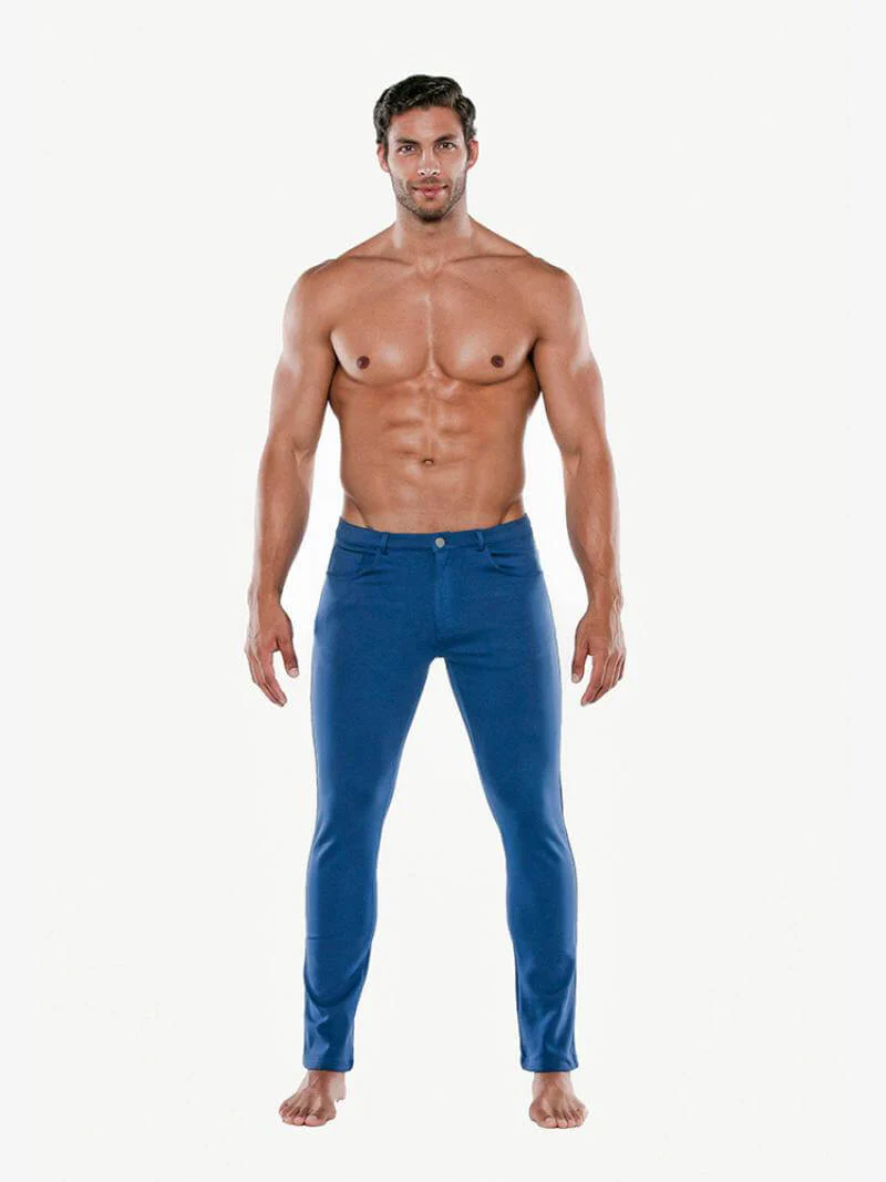 CODE 22 Stretch Utility Pants – Men’s Smart Casual 5-Pocket Trousers - Image 5