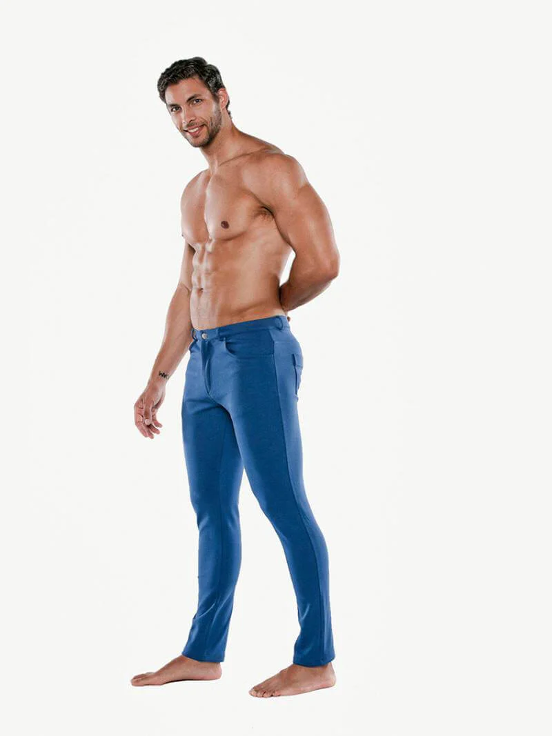 CODE 22 Stretch Utility Pants – Men’s Smart Casual 5-Pocket Trousers - Image 6