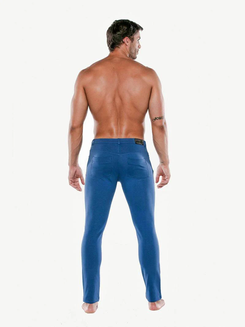 CODE 22 Stretch Utility Pants – Men’s Smart Casual 5-Pocket Trousers - Image 7