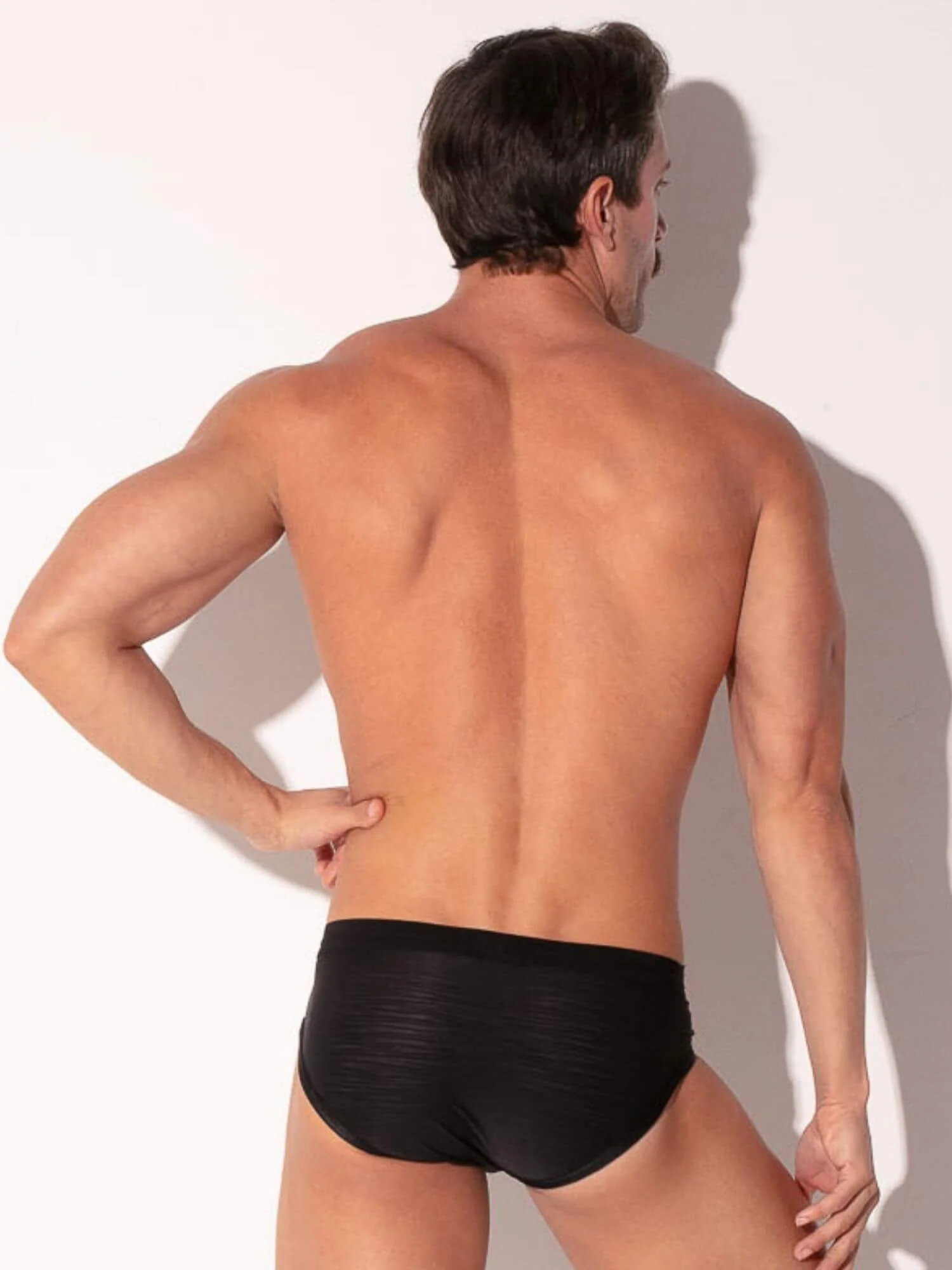 CODE 22 Zebra Brief – Subtle Animal Print Underwear with Support Pouch - Image 8