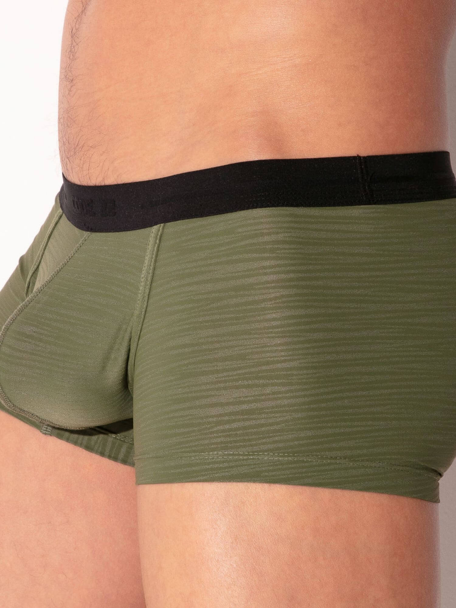 CODE 22 Zebra Trunk – Subtle Animal Print Underwear with Support Pouch - Image 10