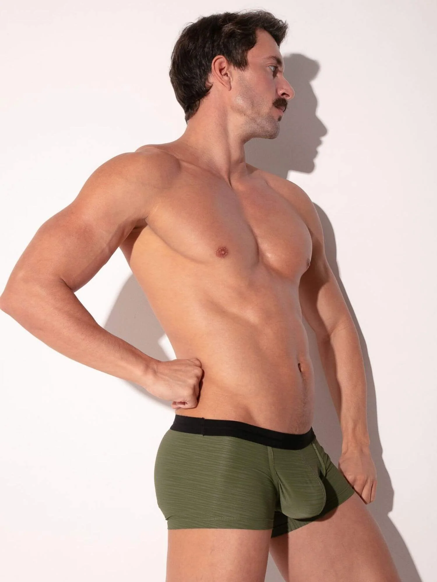 CODE 22 Zebra Trunk – Subtle Animal Print Underwear with Support Pouch - Image 8