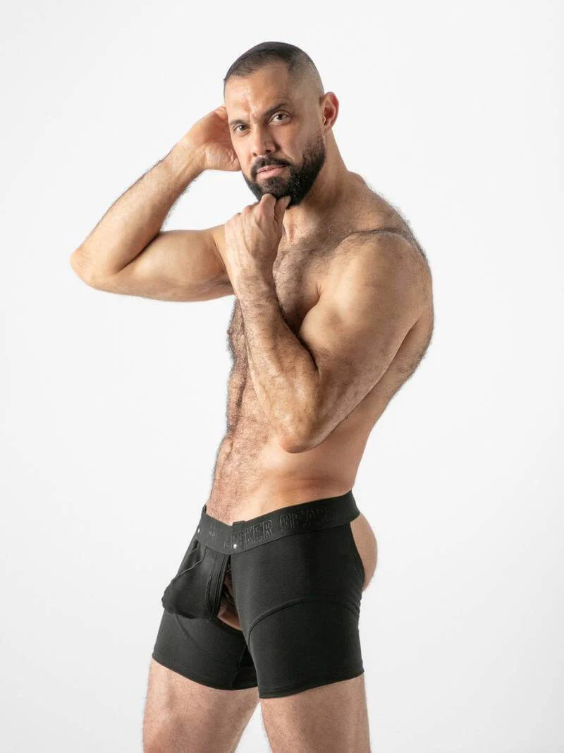 Locker Gear Access Backless Short Chaps with Pouch - Image 10