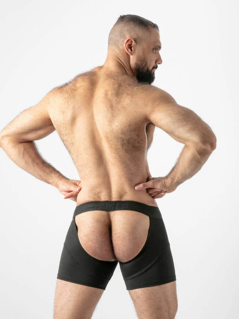 Locker Gear Access Backless Short Chaps with Pouch - Image 11