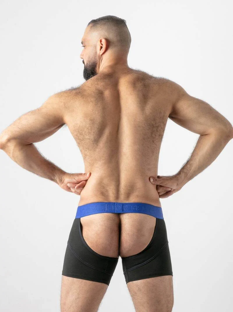 Locker Gear Access Backless Short Chaps with Pouch - Image 4
