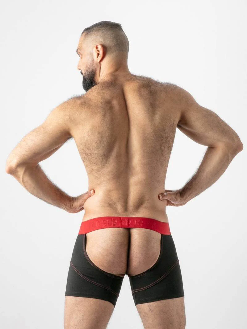 Locker Gear Access Backless Short Chaps with Pouch - Image 8