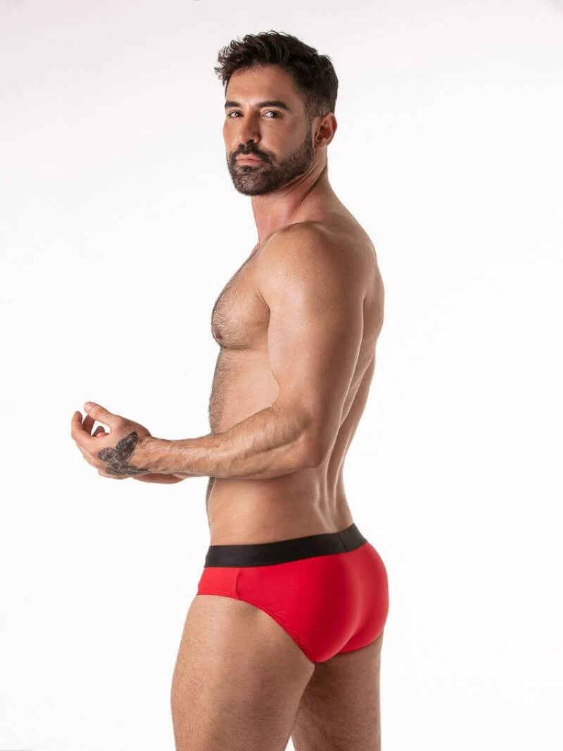 Locker Gear & Mr S Leather Pool Boy Swim Brief - Image 11