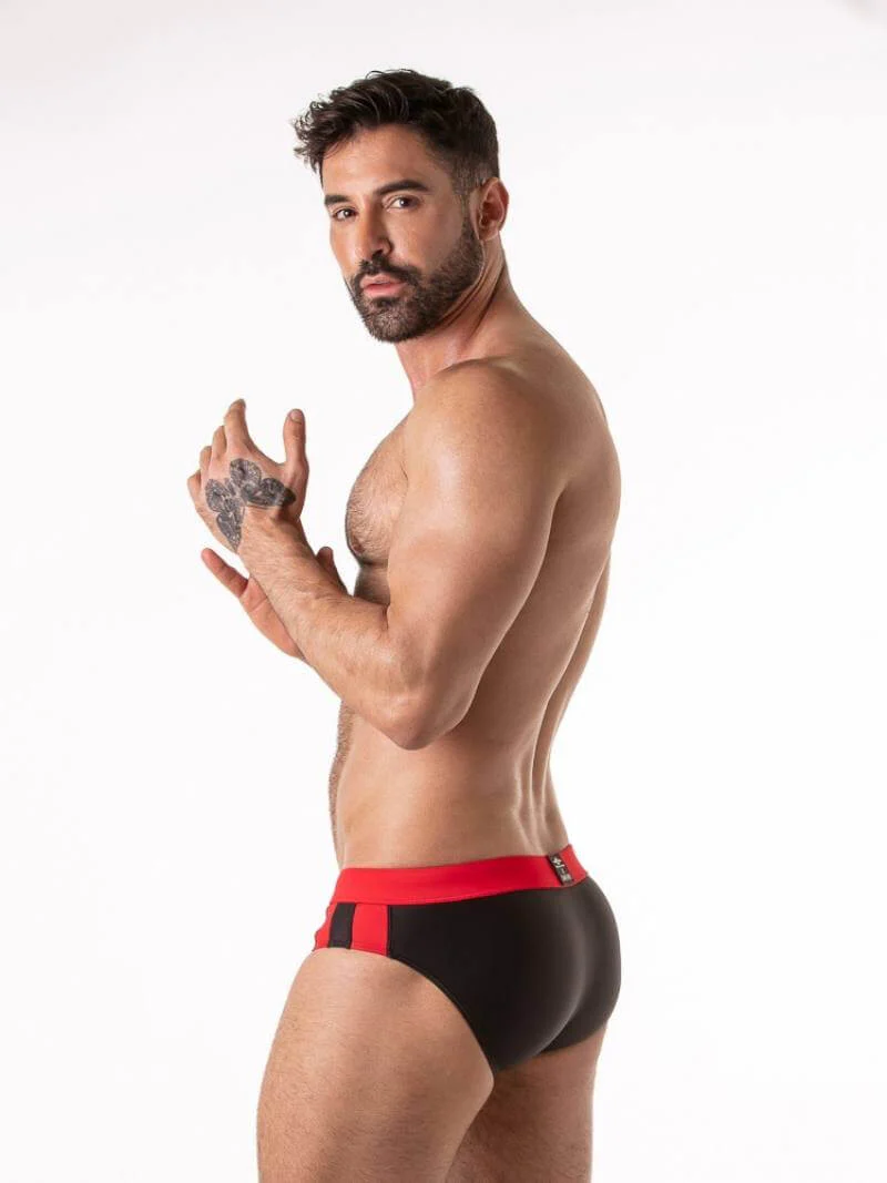Locker Gear & Mr S Leather Soaker Swimming Brief - Image 5