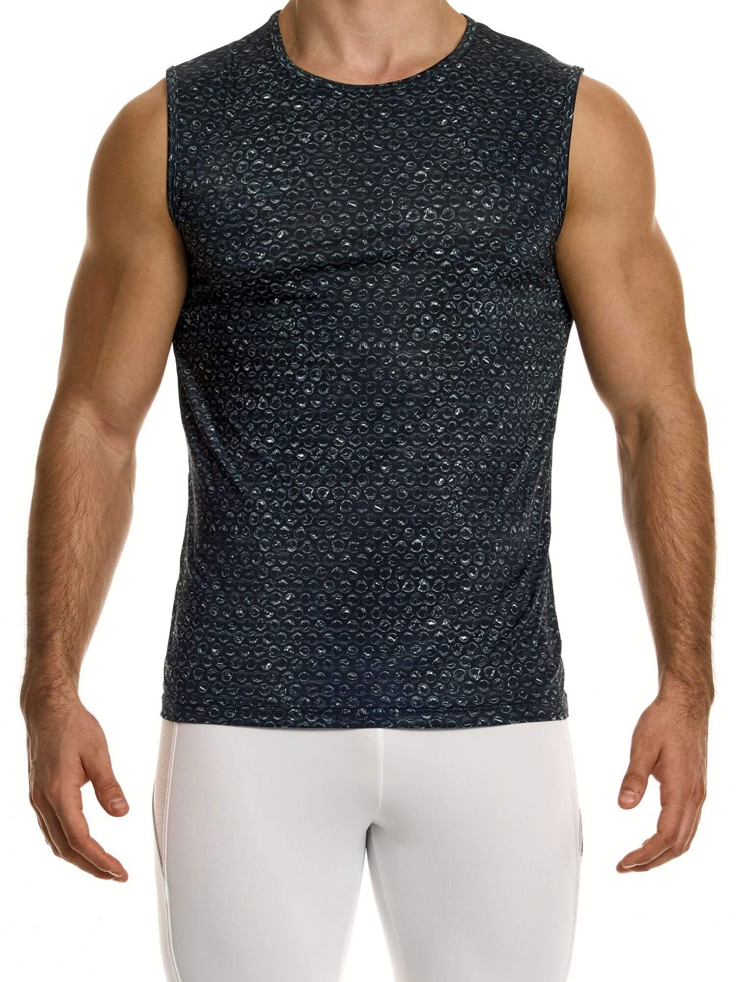 MODUS VIVENDI Air Bubble Sleeveless Tank Top - Image 3