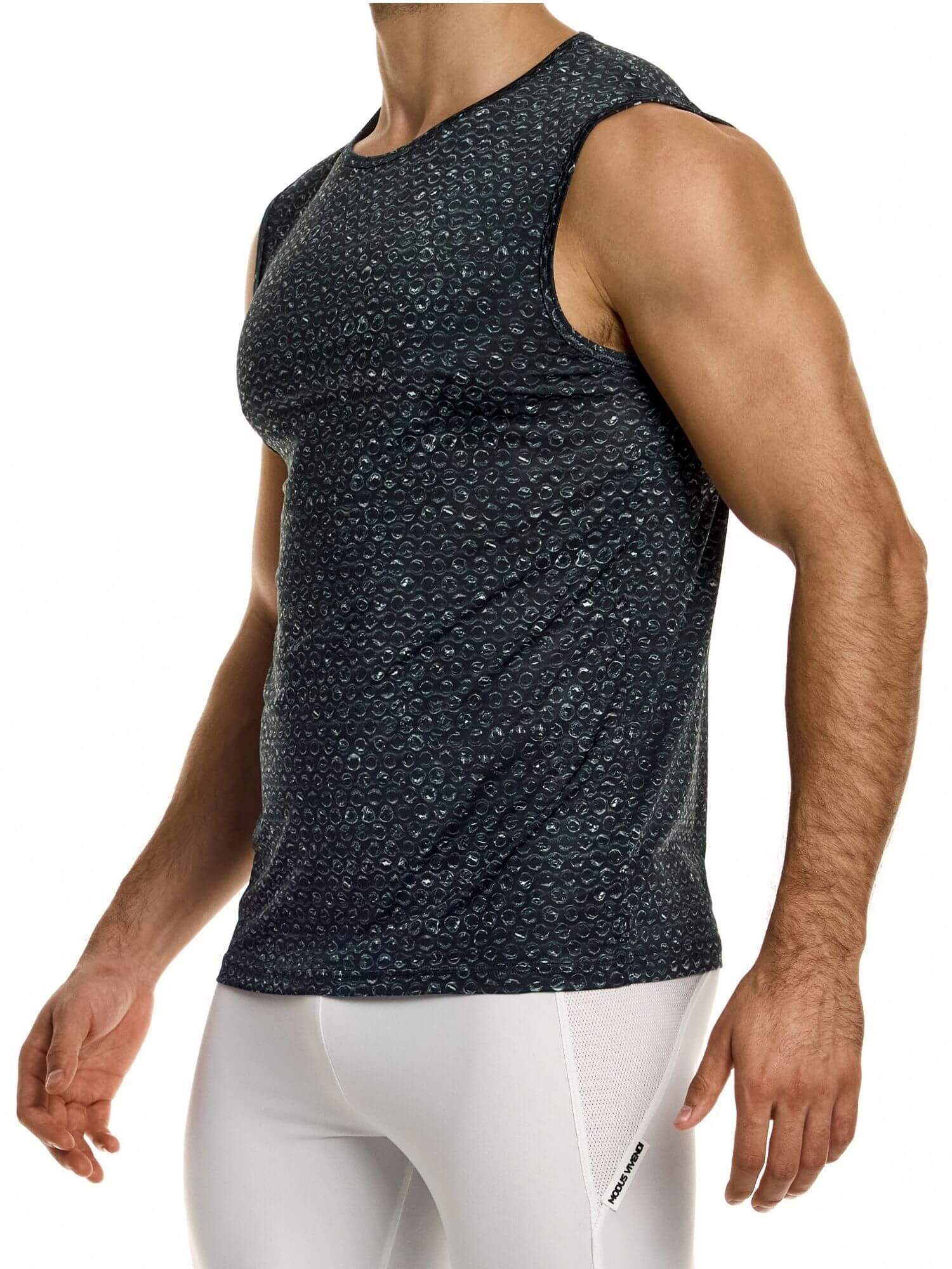 MODUS VIVENDI Air Bubble Sleeveless Tank Top - Image 4