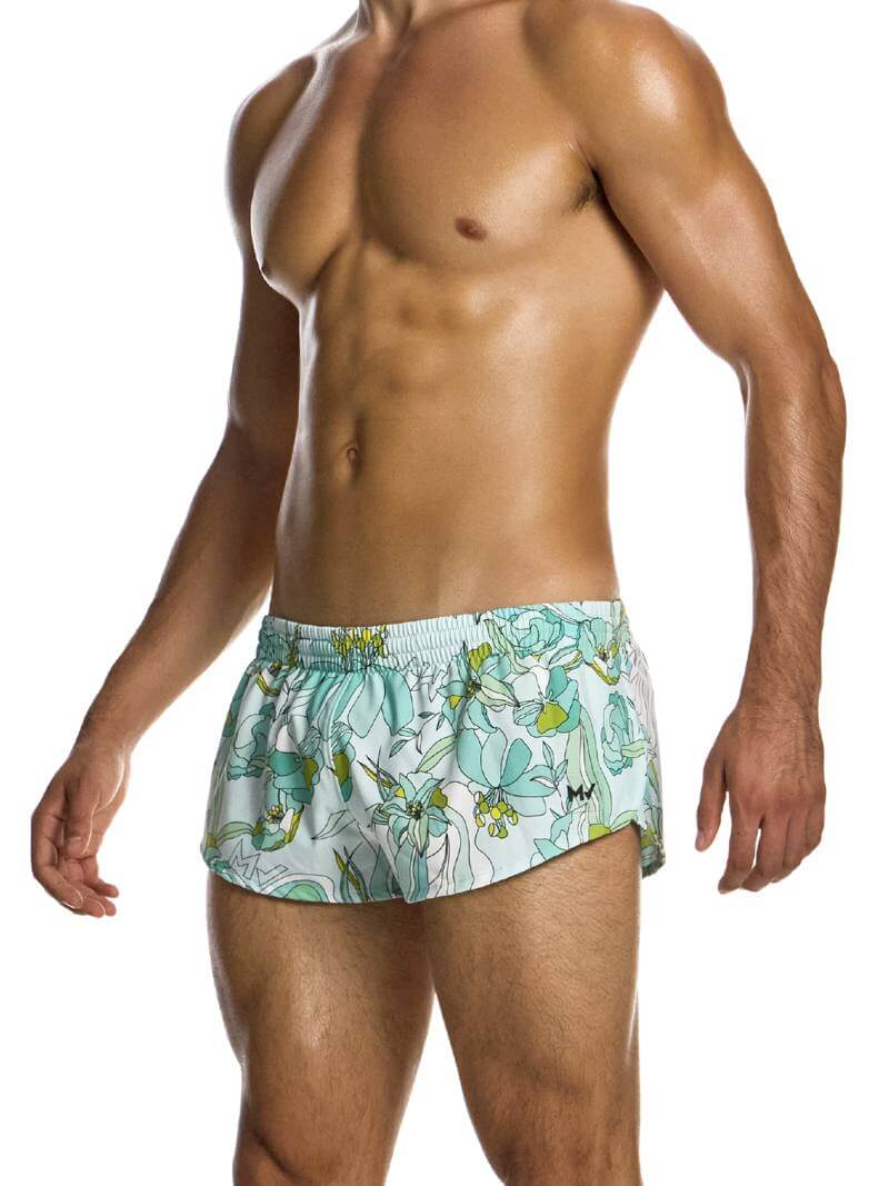 MODUS VIVENDI Art Nouveau Jogging Cut Swimwear Shorts - Image 2