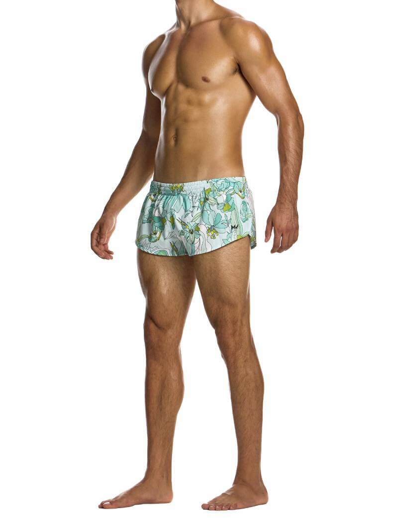 MODUS VIVENDI Art Nouveau Jogging Cut Swimwear Shorts - Image 4