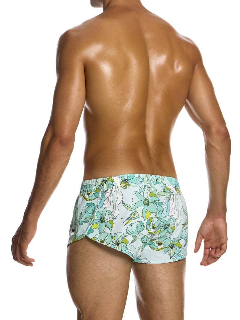 MODUS VIVENDI Art Nouveau Jogging Cut Swimwear Shorts - Image 5