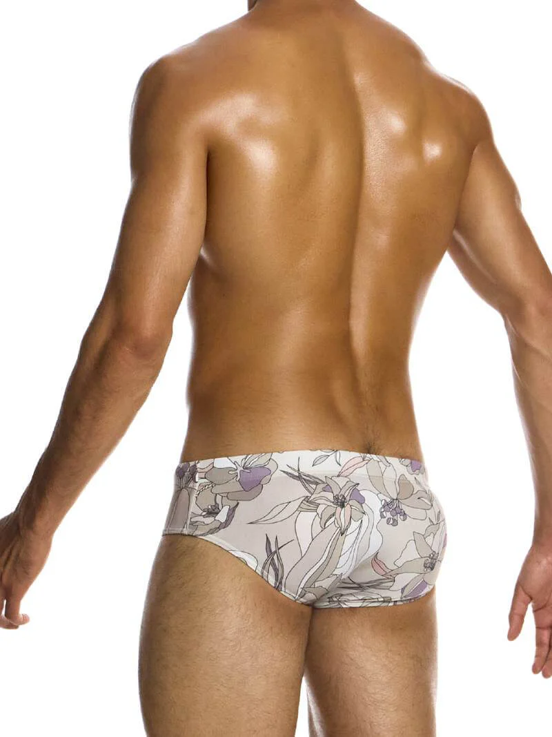 MODUS VIVENDI Art Nouveau Floral Swim Brief - Image 4