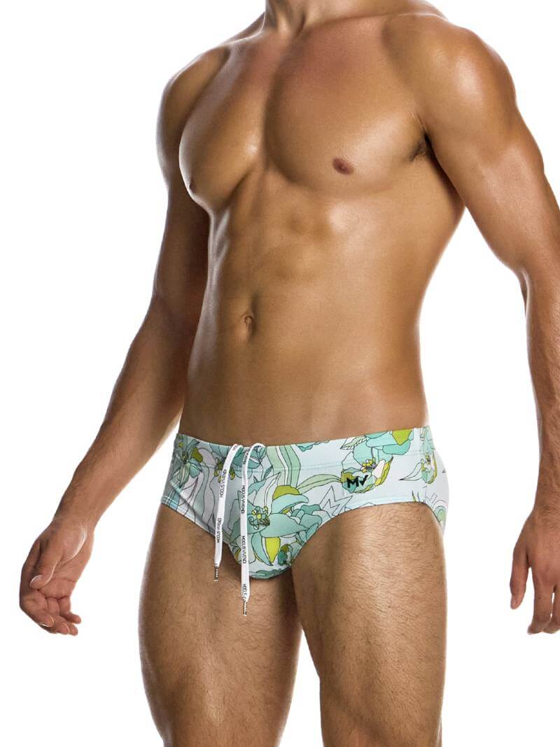 MODUS VIVENDI Art Nouveau Floral Swim Brief - Image 7