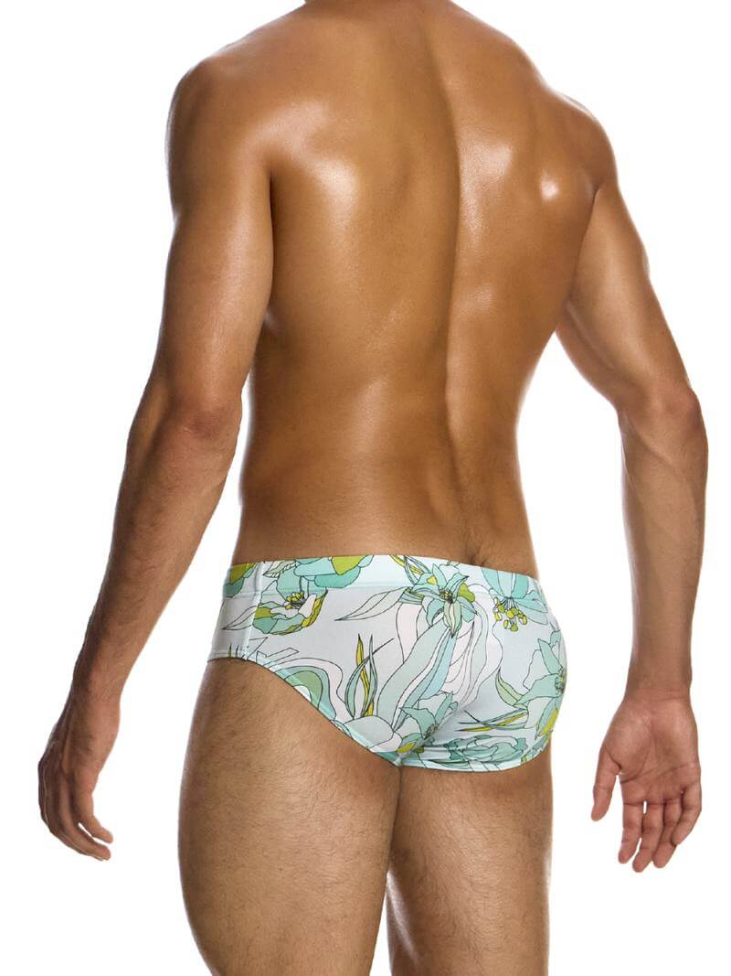 MODUS VIVENDI Art Nouveau Floral Swim Brief - Image 8