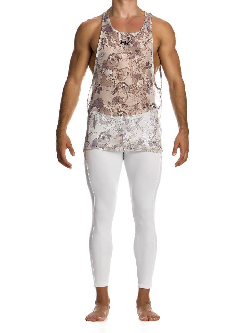MODUS VIVENDI Art Nouveau Vest: Racerback, Drop Armhole, Lightweight, Long Length - Image 4