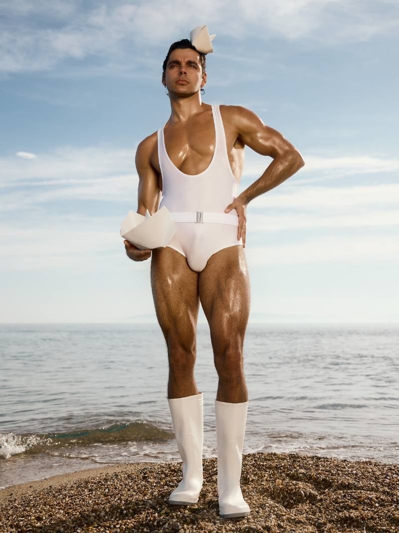 MODUS VIVENDI Avant Garde One Piece Thong Swimsuit - Image 3