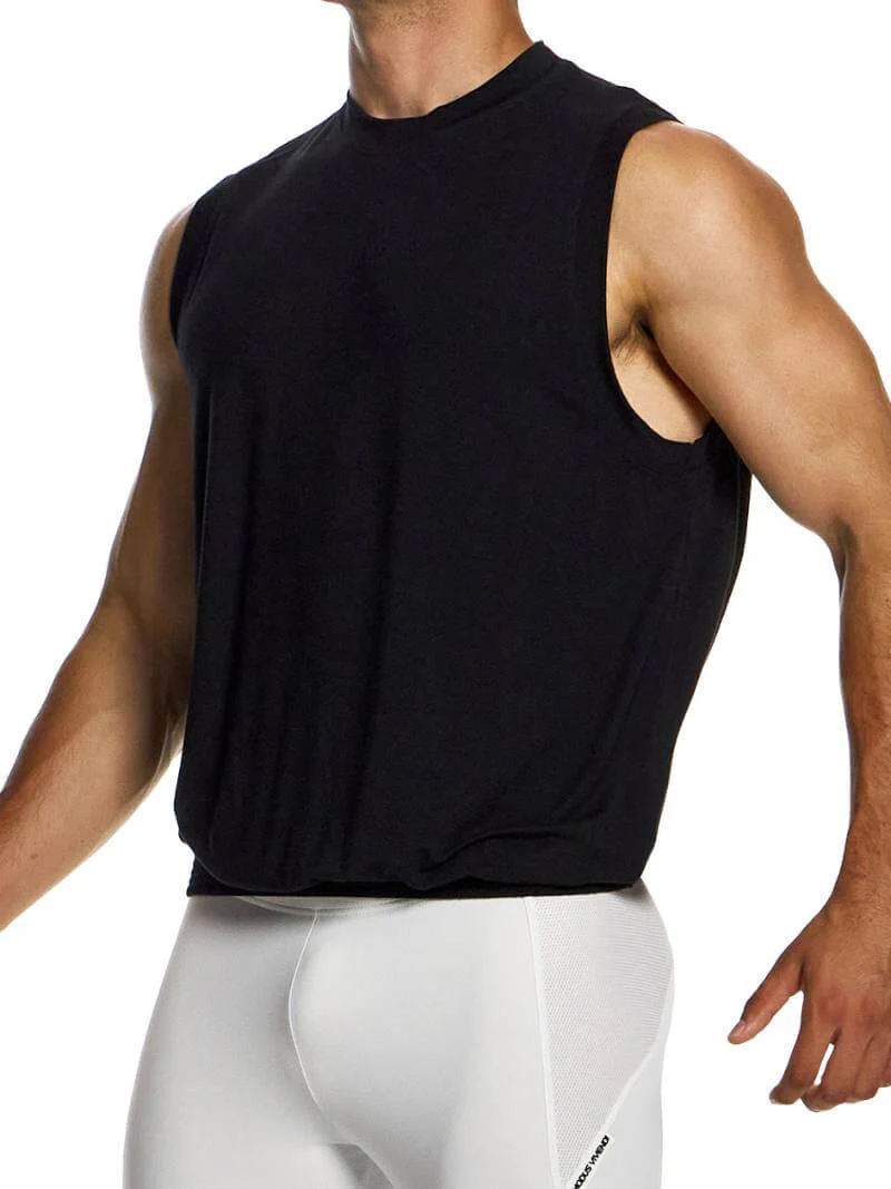 MODUS VIVENDI Bamboo Tank Top: Relaxed Fit, Elasticated Hem - Image 6