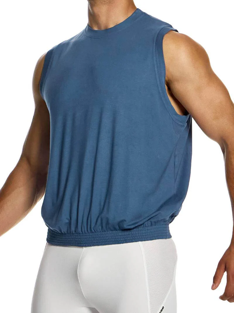 MODUS VIVENDI Bamboo Tank Top: Relaxed Fit, Elasticated Hem - Image 8