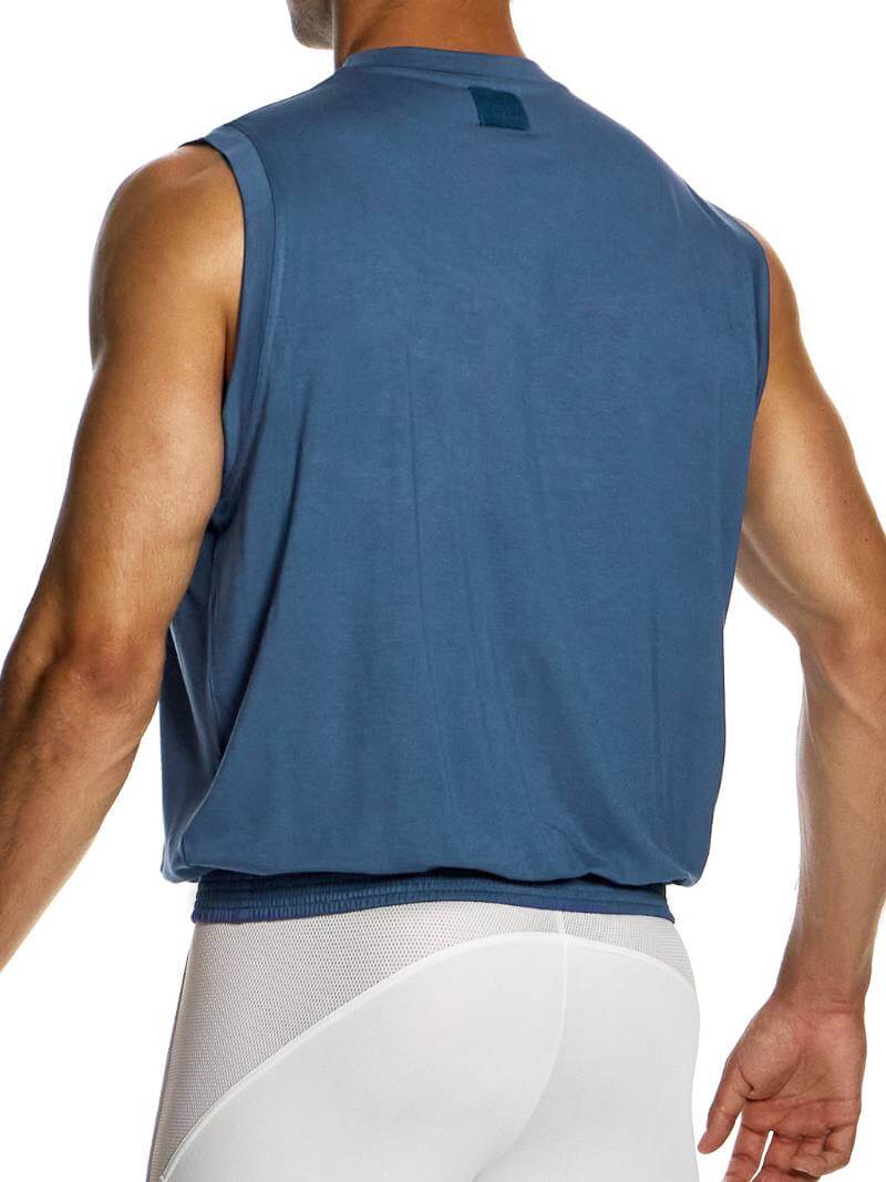 MODUS VIVENDI Bamboo Tank Top: Relaxed Fit, Elasticated Hem - Image 9