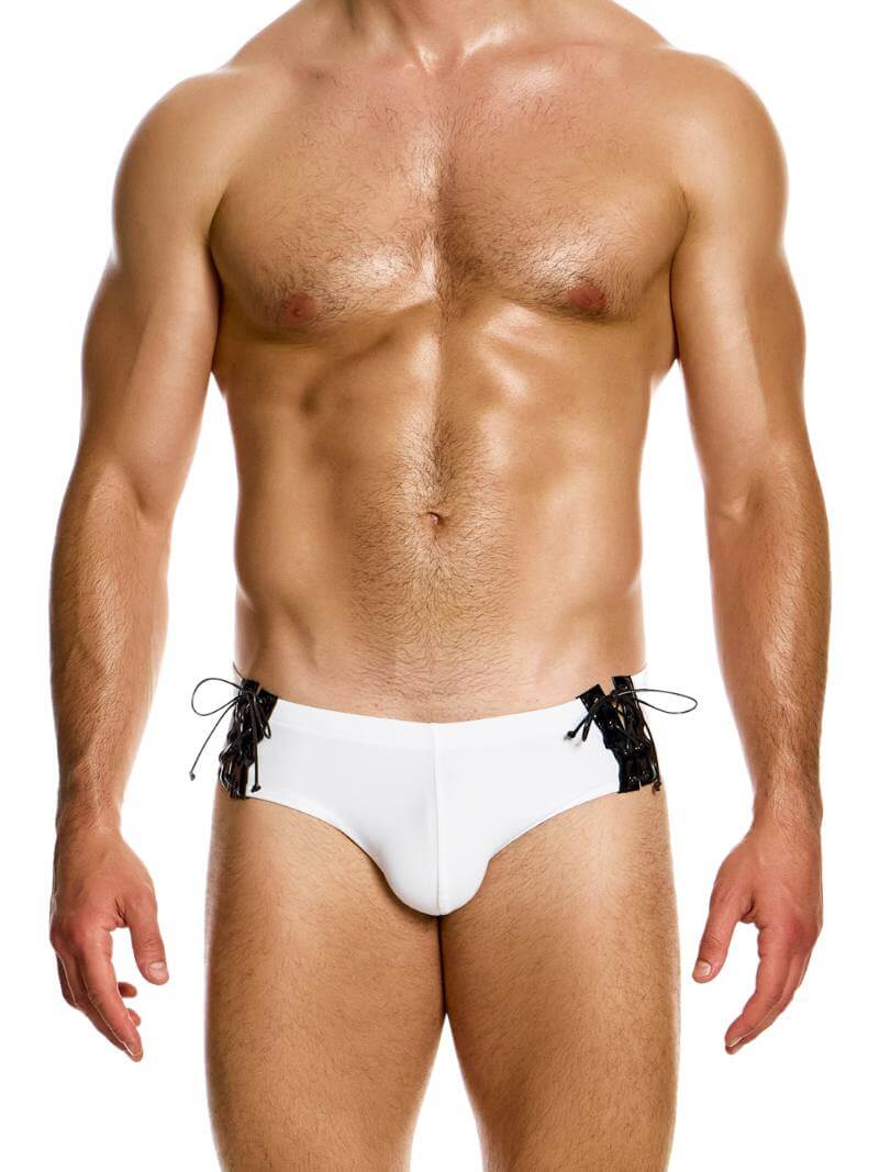 MODUS VIVENDI Boudoir Lace-Up Swimming Brief - Image 3