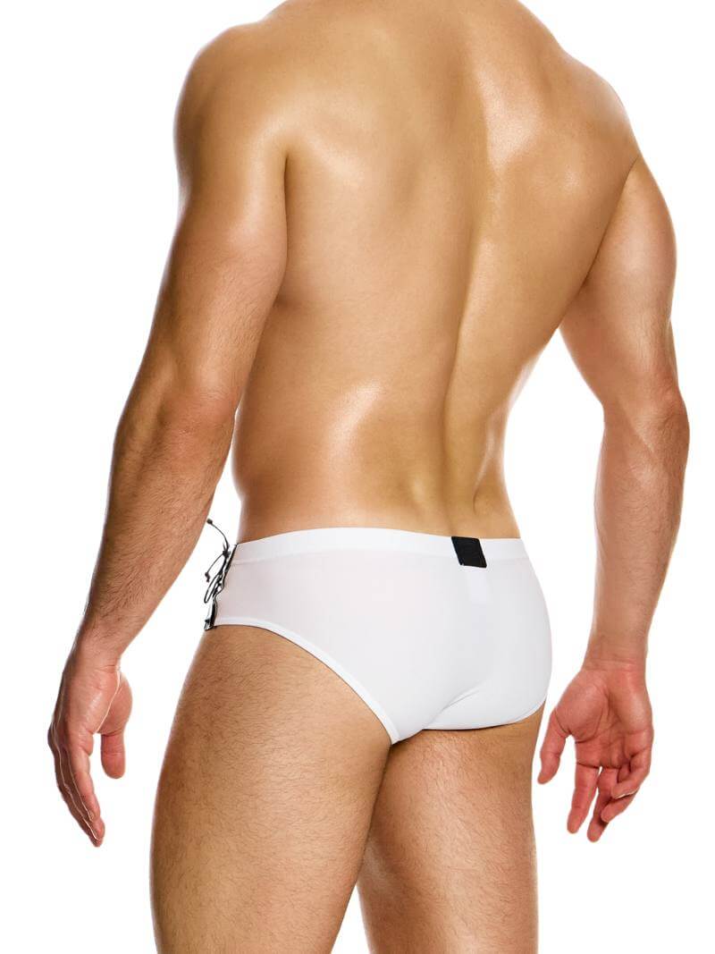 MODUS VIVENDI Boudoir Lace-Up Swimming Brief - Image 4
