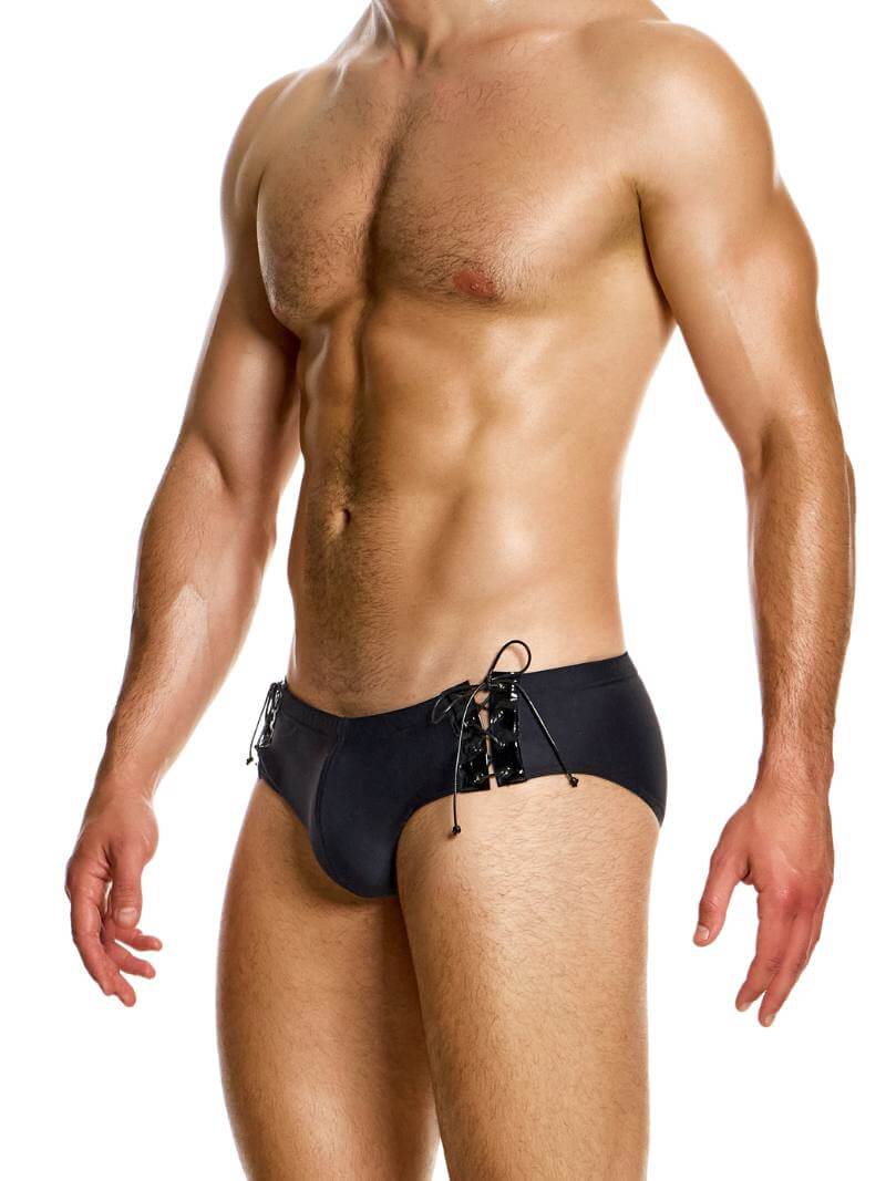 MODUS VIVENDI Boudoir Lace-Up Swimming Brief - Image 6